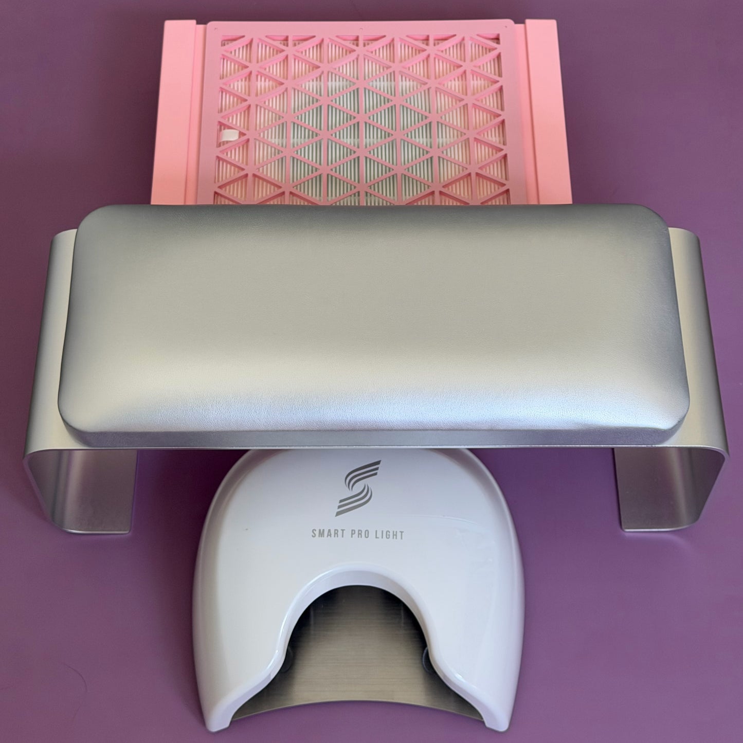 SMART PRO BUNDLE #2: UV Lamp, Dust Collector, Metal Handrest