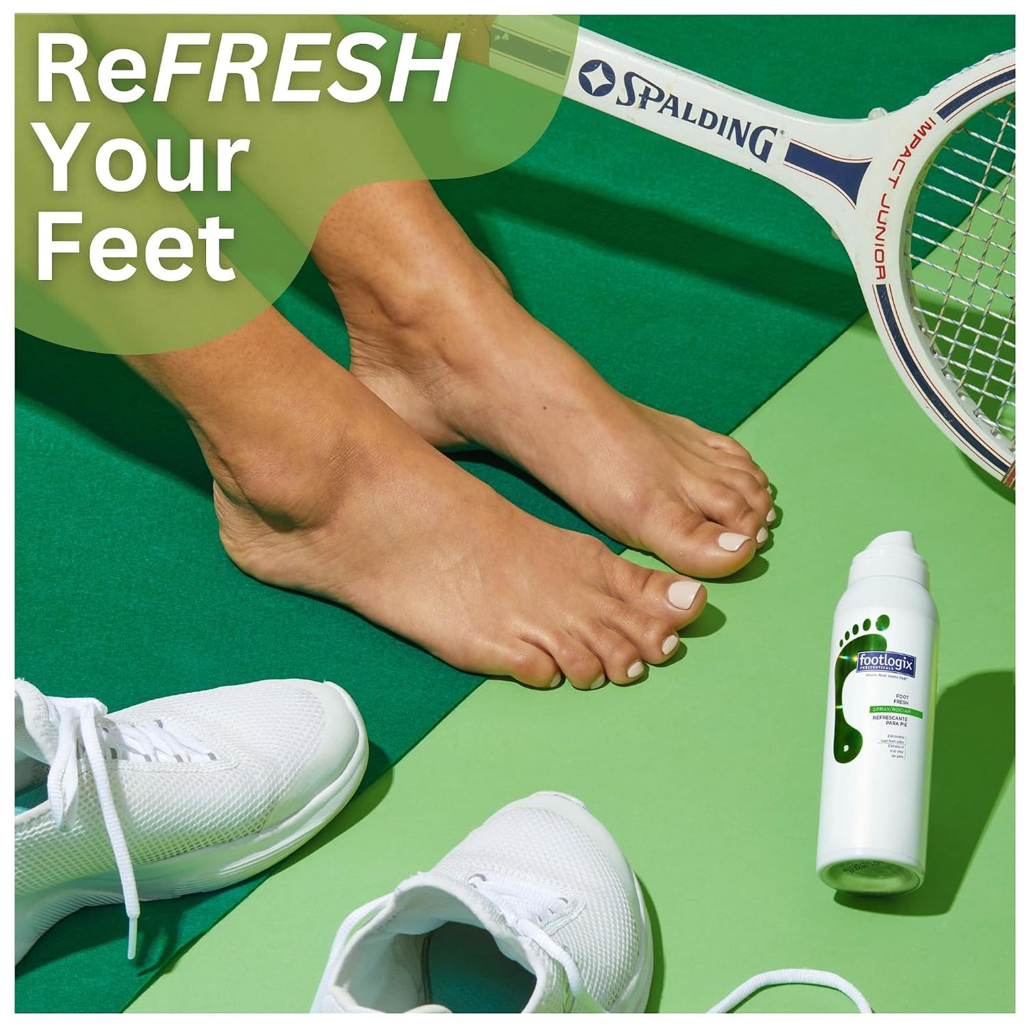 Footlogix - FOOT FRESH DEODORANT SPRAY 125ml/4.2oz. Please contact us for Professional (Licensed NailTech) pricing!