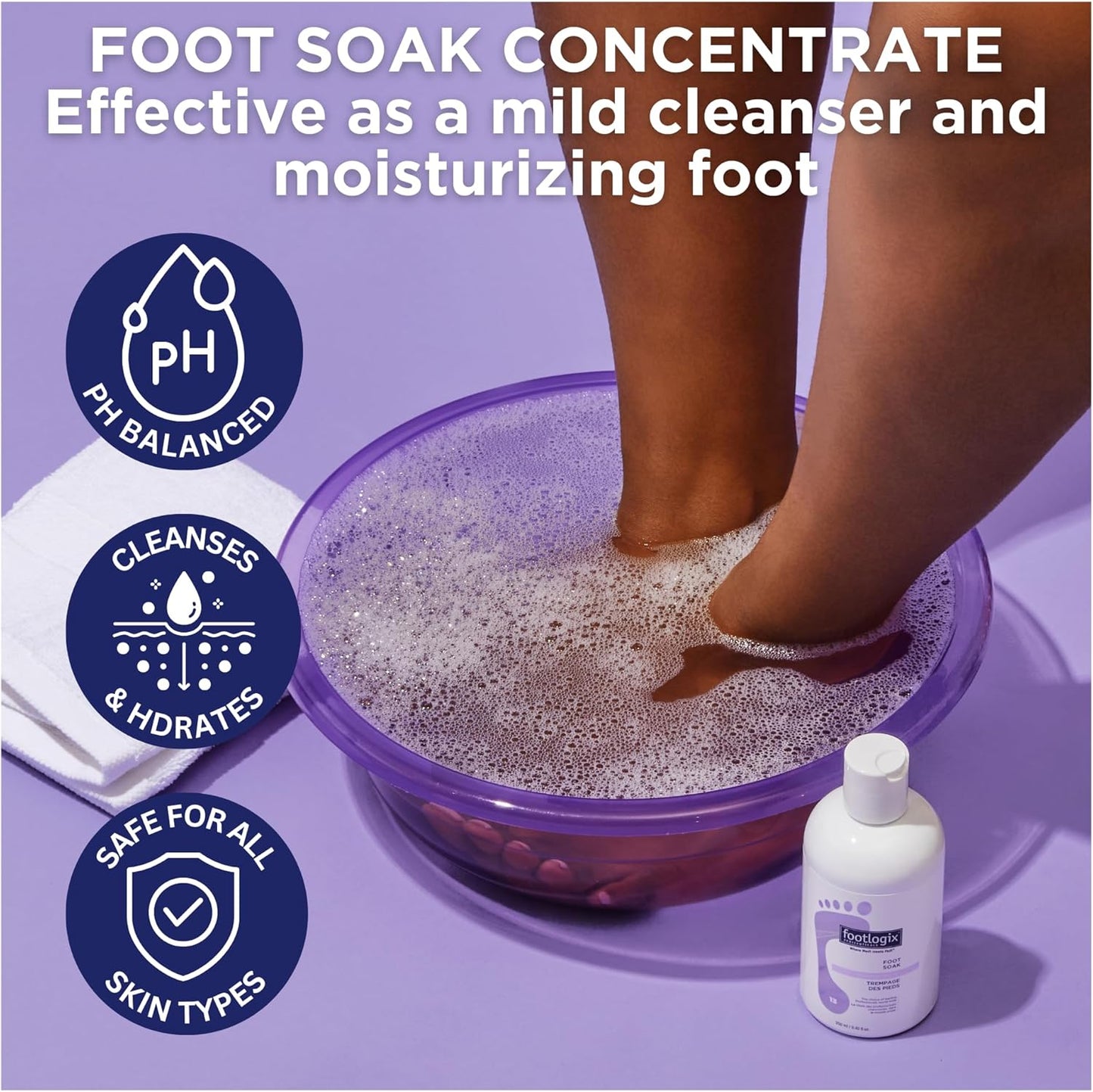 Footlogix - FOOT SOAK CONCENTRATE (250ml or 946ml)