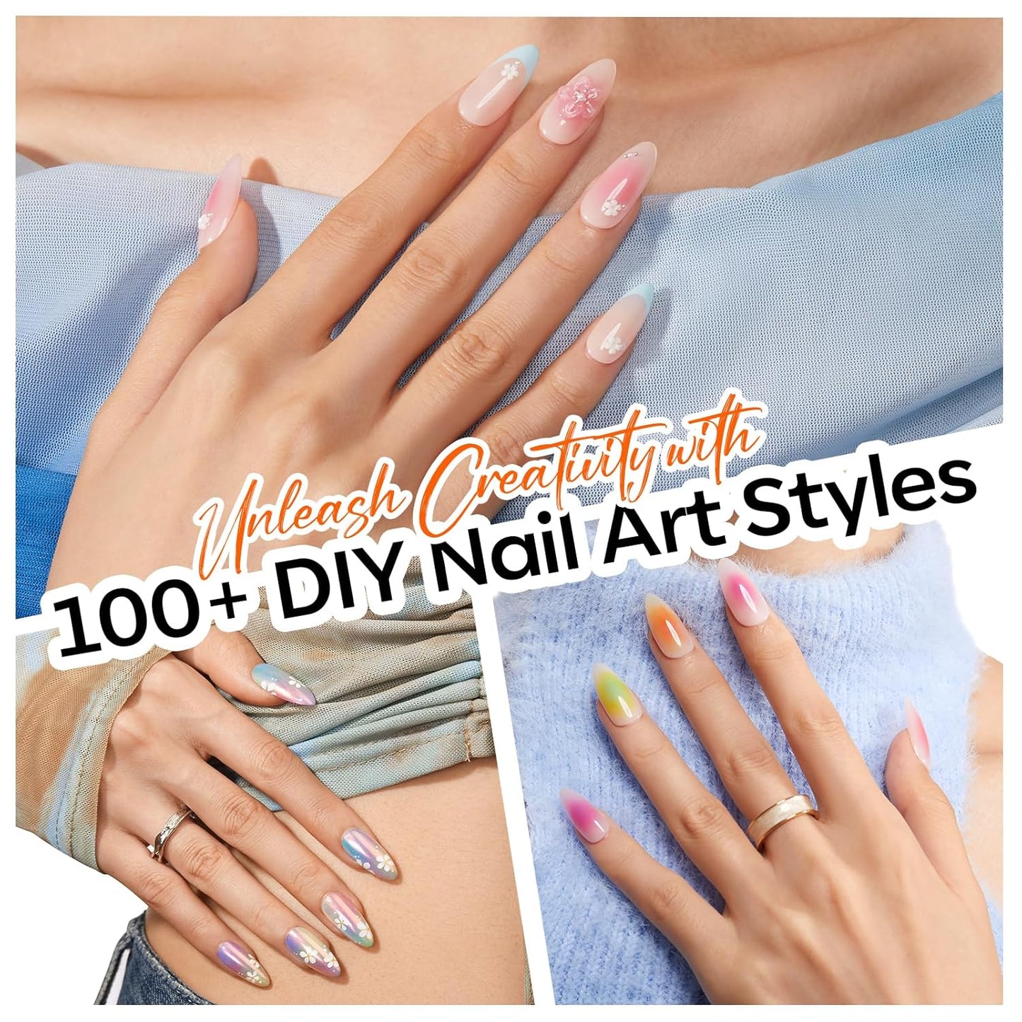 Applicator and 100 Sponges for Ombre