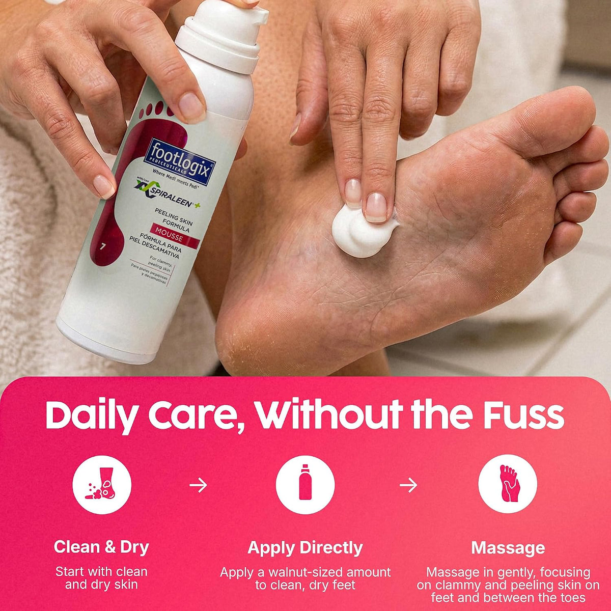 Footlogix - PEELING SKIN FORMULA 120g/4.2oz. Please contact us for Professional (Licensed NailTech) pricing!
