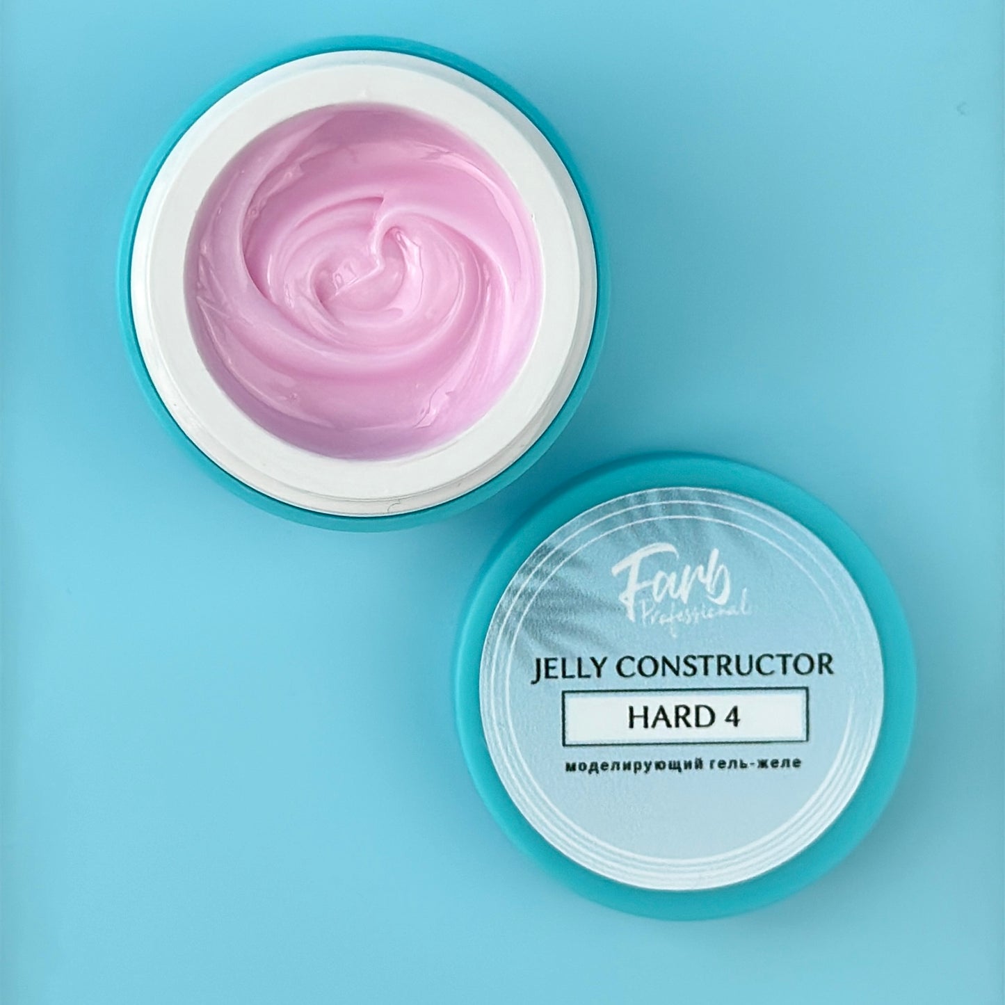 FARB JELLY CONSTRUCTOR UV GEL, hard (30g), tone #4
