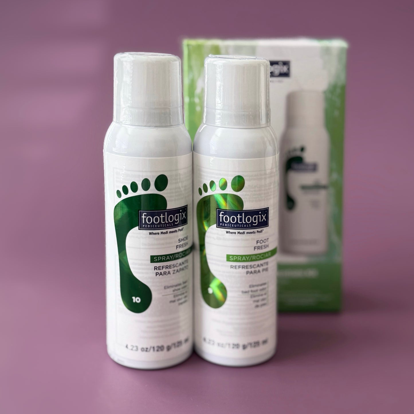 Footlogix - FRESH STEPS ESSENTIALS KIT (2X 125ml/4.2oz)