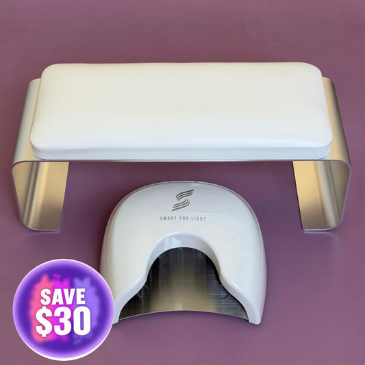 SMART PRO BUNDLE #5: UV Lamp and Metal Handrest