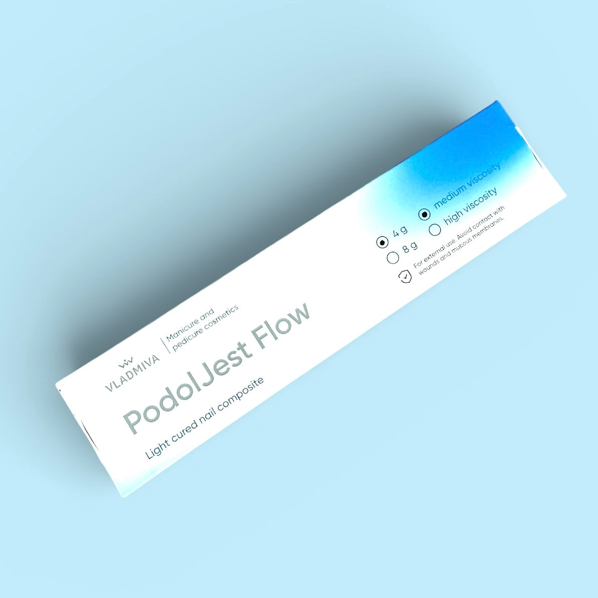 PodolJest FLOW  UV-composit for toenails (4g or 8g, by Vladmiva)