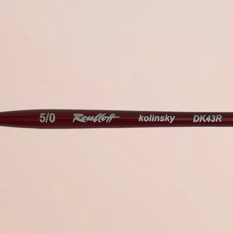 Brush for fine lines Roubloff 5/0 DK43R