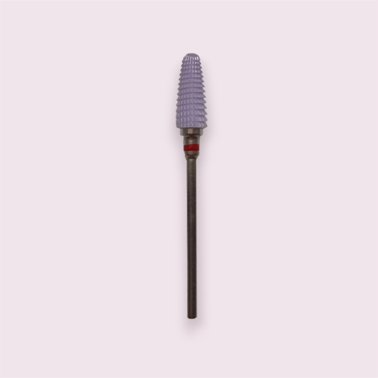 (New!) Ceramic Nail Bit for Removal (Purple, Soft Cone), Red - Right Handed, 1pc
