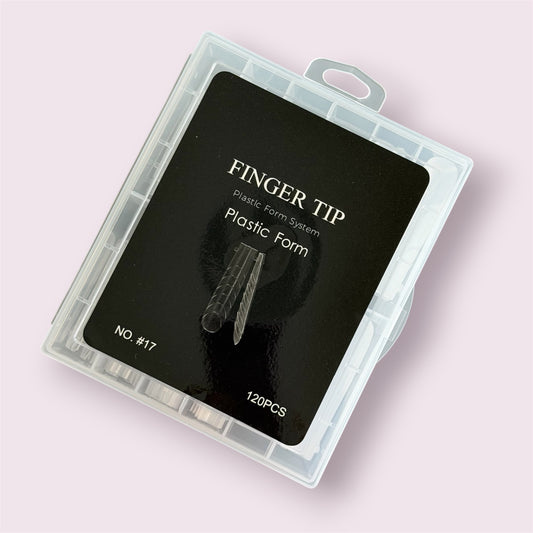 Dual  Nail Forms "Classic" #17 for Acrygel, Polygel (120pc)