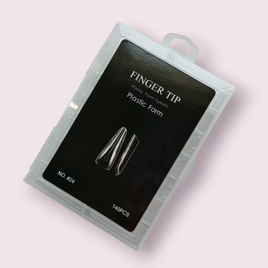 Dual  Nail Forms "Next Level" (Thinned Cuticle Area) #24- 140 pc