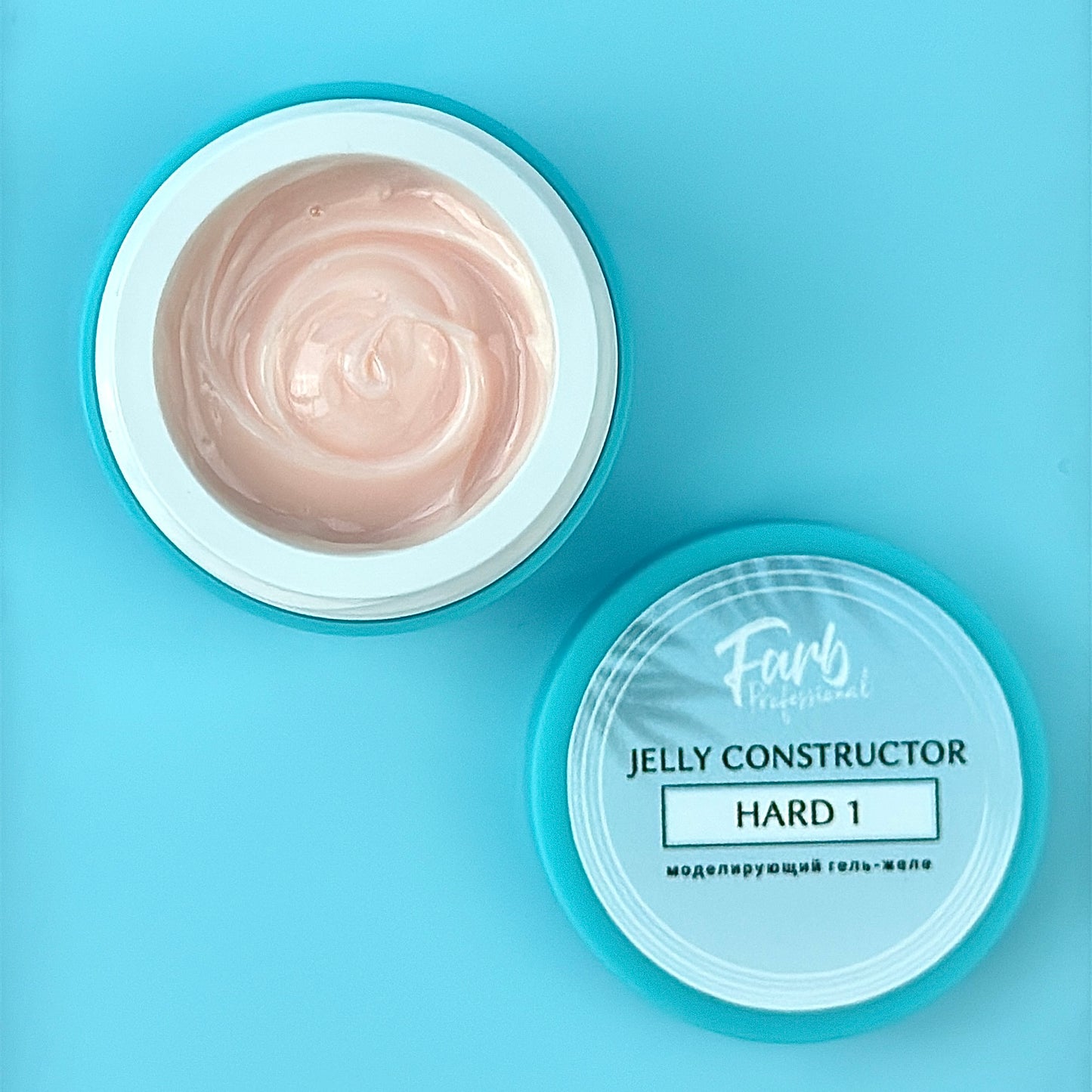FARB JELLY CONSTRUCTOR UV GEL, hard (30g), Tone #1