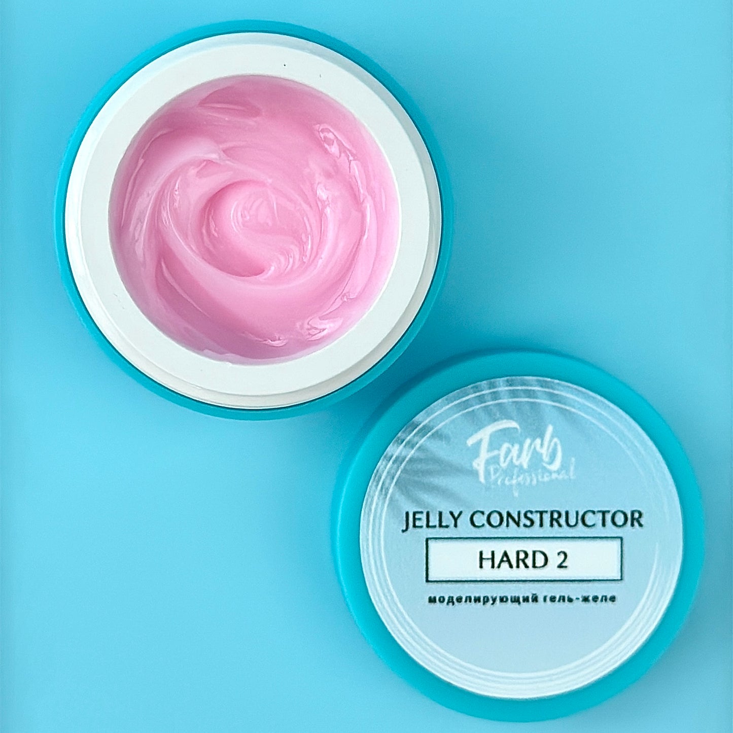 FARB JELLY CONSTRUCTOR UV GEL, hard (30g), tone #2