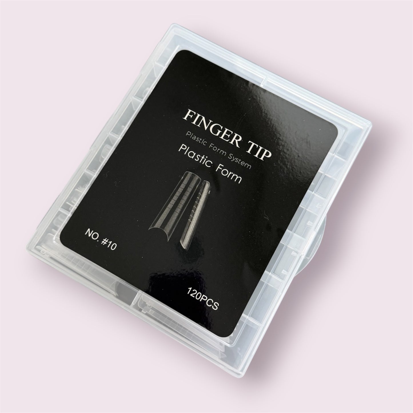 Dual  Nail Forms "Classic" #10 for Acrygel, Polygel (120pc)