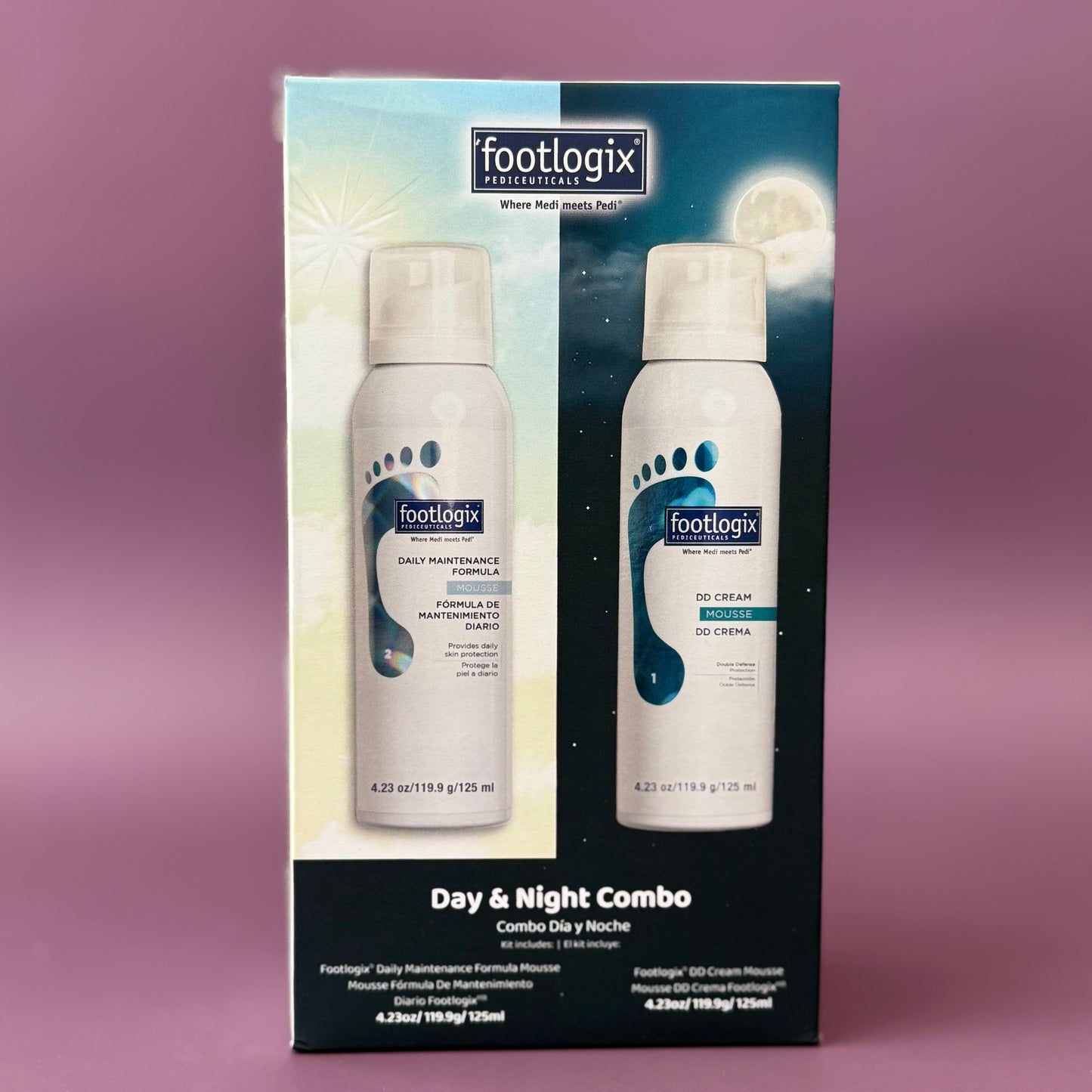 Footlogix - DAY AND NIGHT COMBO KIT (2X 125ml/4.2oz)