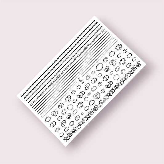 Design Stickers, black