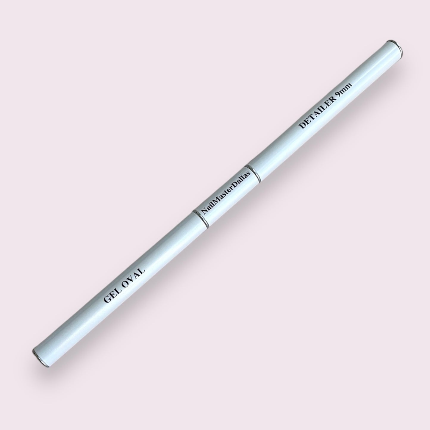 (NEW!) NailMasterDallas Dual Brush ( 9mm THIN brush + OVAL 6 flat brush)