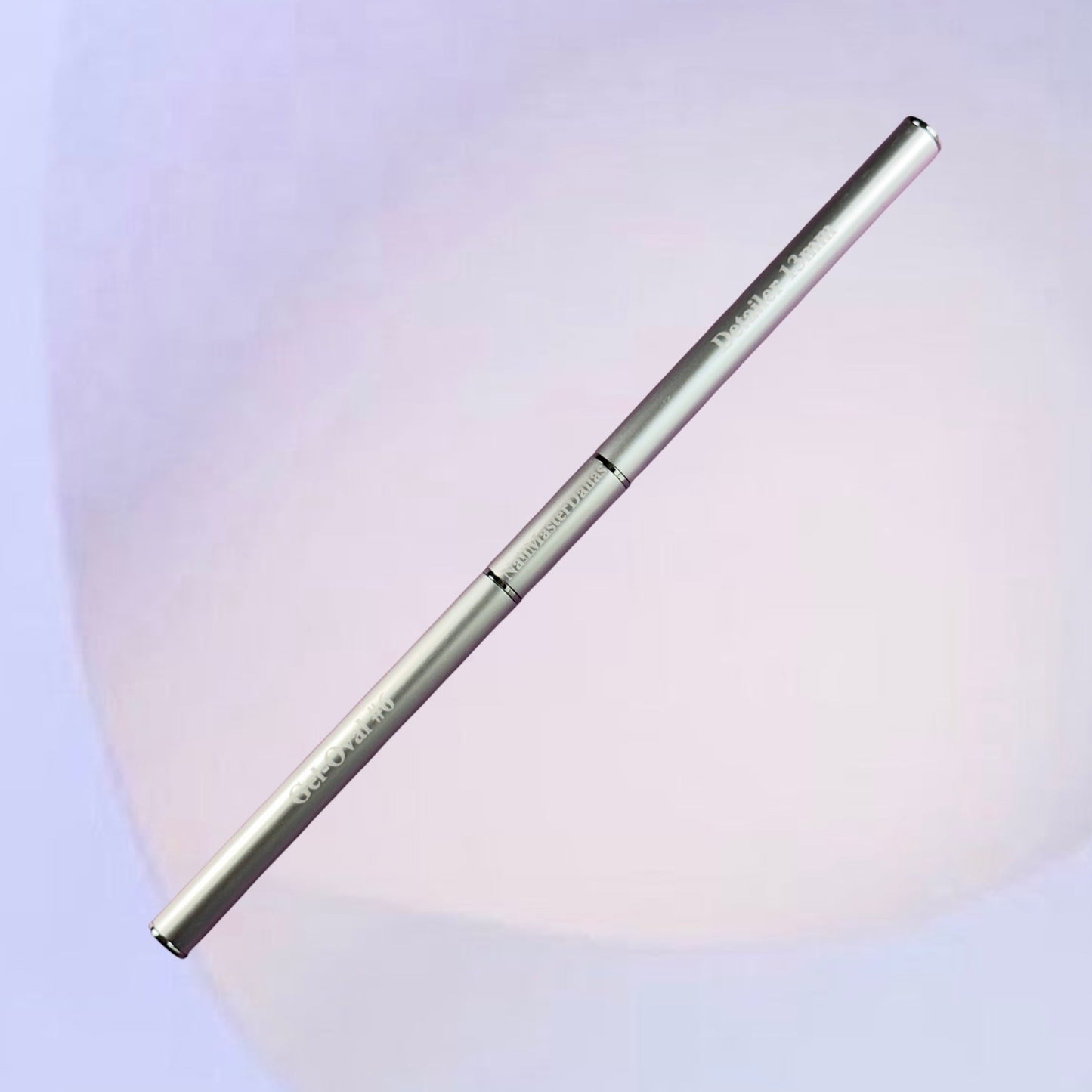 (NEW 2026!) NailMasterDallas Dual "French" Brush ( 13mm THIN DETAILER + 6mm LONG OVAL brush)