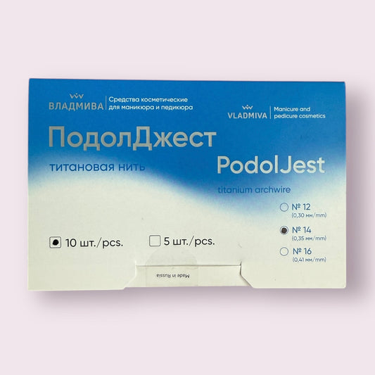 PODOLJEST Titanium archwire #14 , 10 pcs