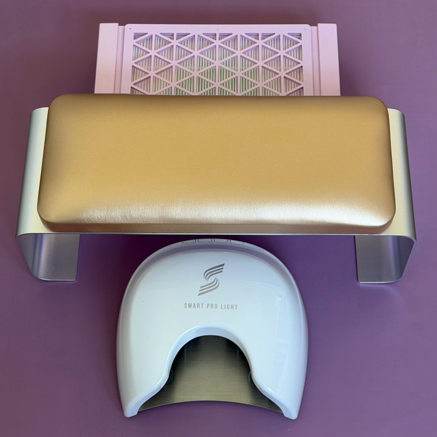 SMART PRO BUNDLE #2: UV Lamp, Dust Collector, Metal Handrest