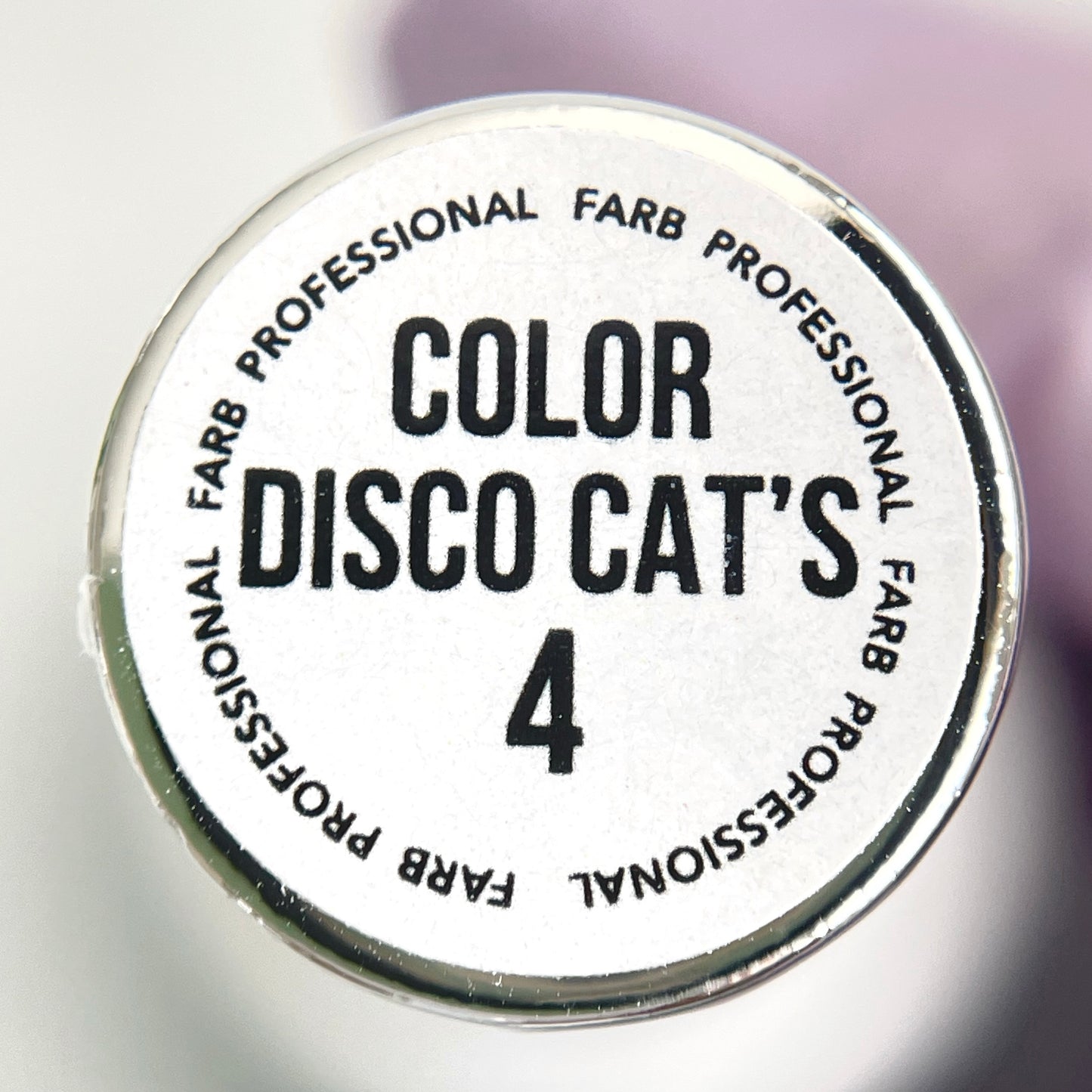 FARB DISCO CRYSTAL CAT’S #4(flash)  Professional UV/LED Gel