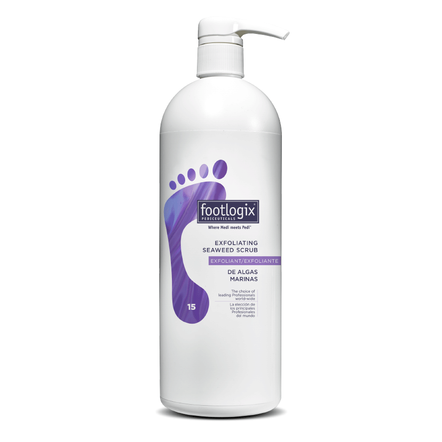 Footlogix - EXFOLIATING SEAWEED FOOT SCRUB (32oz/946ml) Please contact us for Professional (Licensed NailTech) pricing!