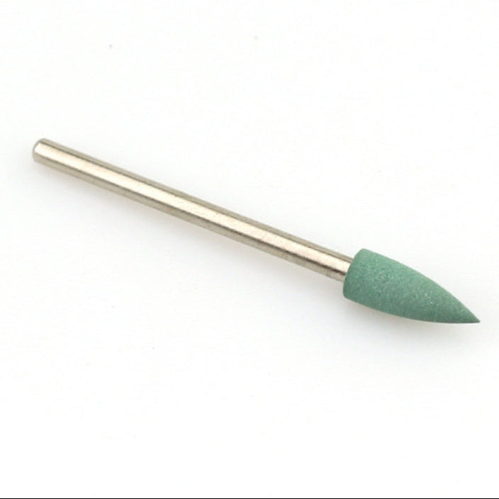 Polishing Bit, Extra Small Cone Green (320 grit)