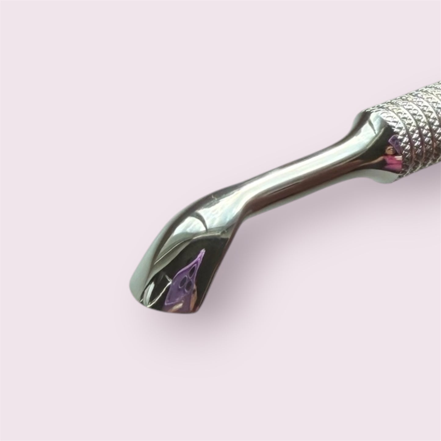(New!) CUTICLE PUSHER "DOUBLE HOOF" NP-16 (Rounded Curved Pusher Slim & Broad)