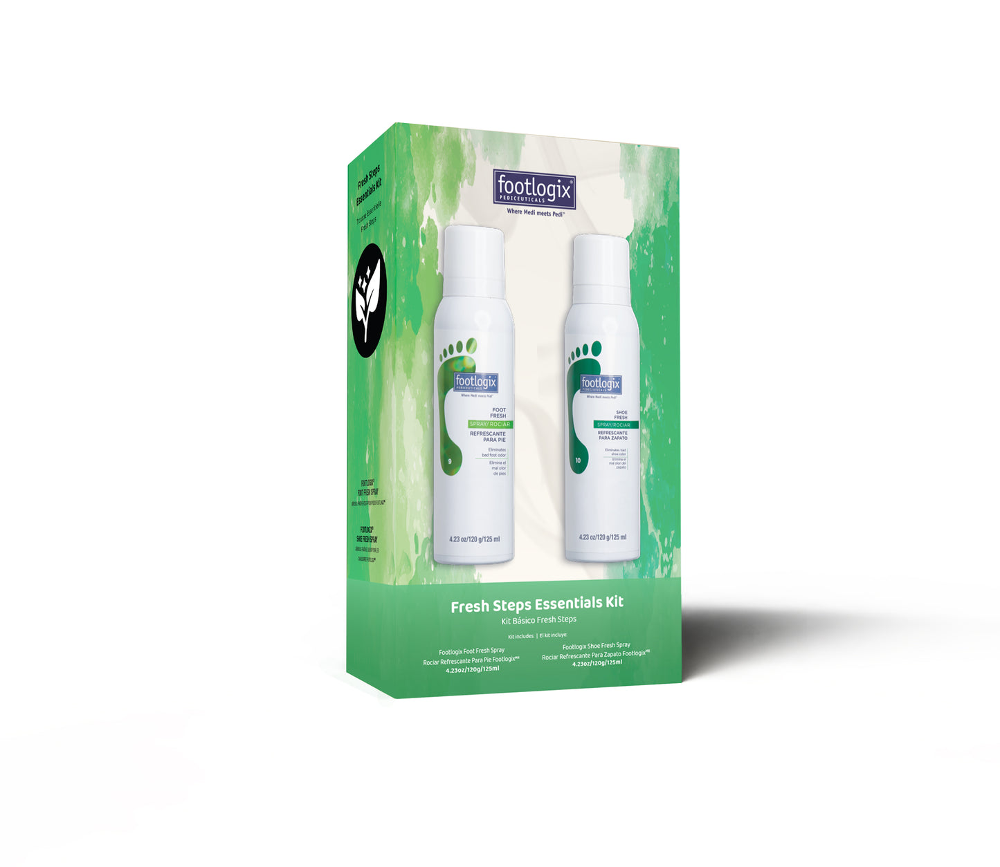 Footlogix - FRESH STEPS ESSENTIALS KIT (2X 125ml/4.2oz)