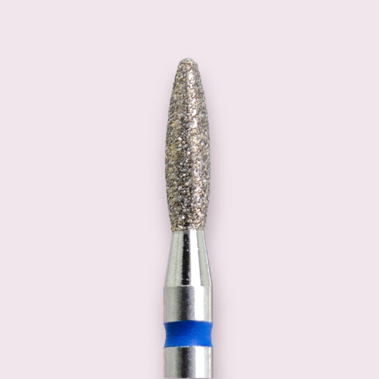 Nail Bit Flame 021 blue, rounded tip (Kazan )