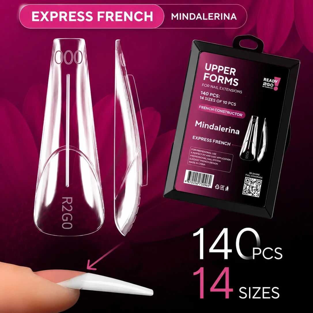 Dual Nail Forms Mindalerina Express French  Ready2GO by MARIS.KID