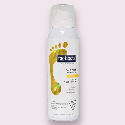 Footlogix - COLD FEET FORMULA 125ml/4.2oz. Please contact us for Professional (Licensed NailTech) pricing!
