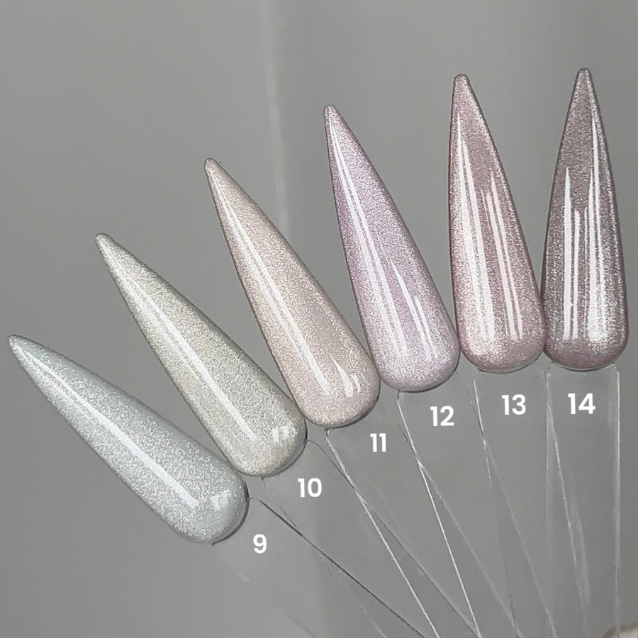 FARB RIME CAT’S #13 (light silver flare)  Professional UV/LED Gel