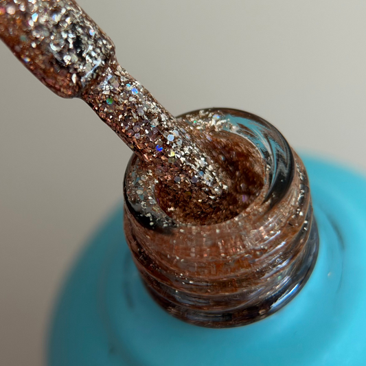 FARB Lux #10 glitter gel polish