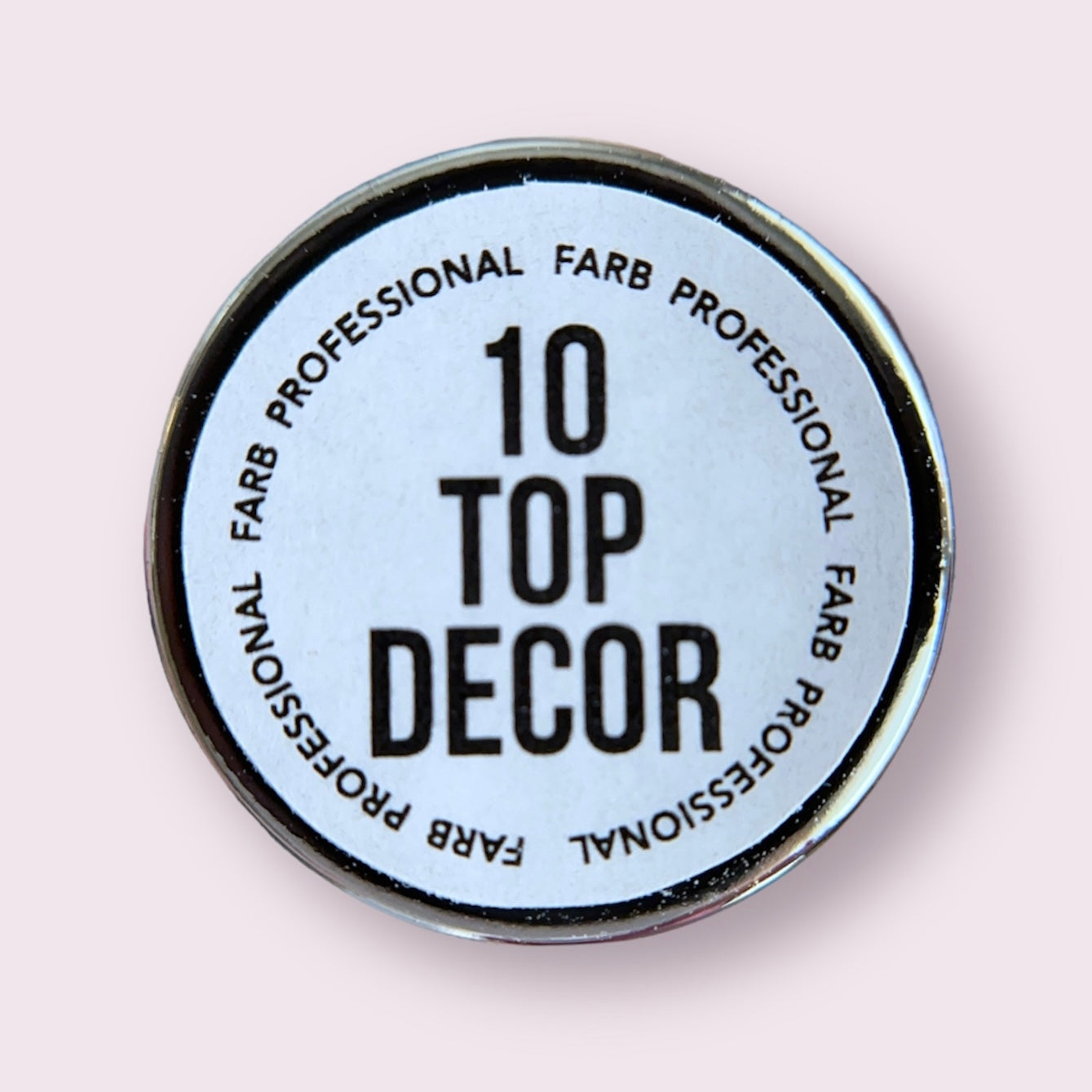 FARB Pearl Top with chrome effect DECOR #10 SW