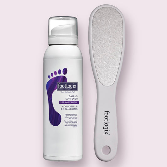 Footlogix - CALLUS SOFTENER MOUSE "AT HOME" COMBO SET 125ml/4.2oz. Please contact us for Professional (Licensed NailTech) pricing!