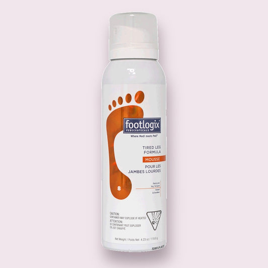 Footlogix - TIRED LEG FORMULA 125ml/4.2oz. Please contact us for Professional (Licensed NailTech) pricing!