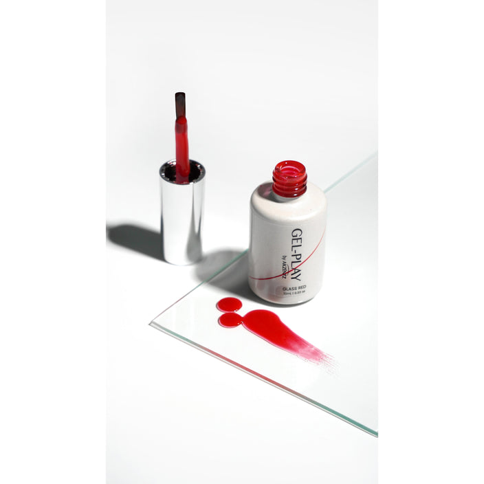 AKZENTZ GEL PLAY GLASS (New!) - RED