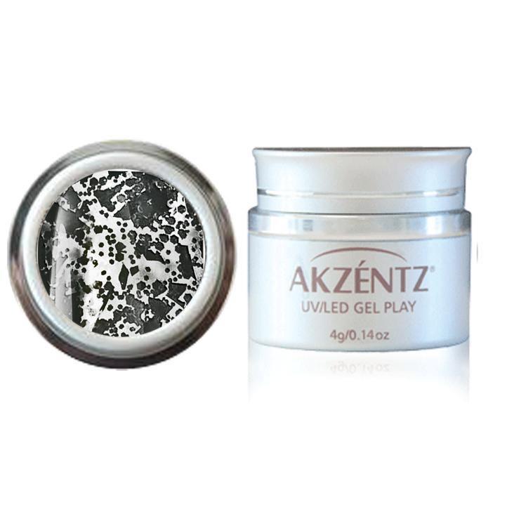 AKZENTZ GEL PLAY - LACE BLACK