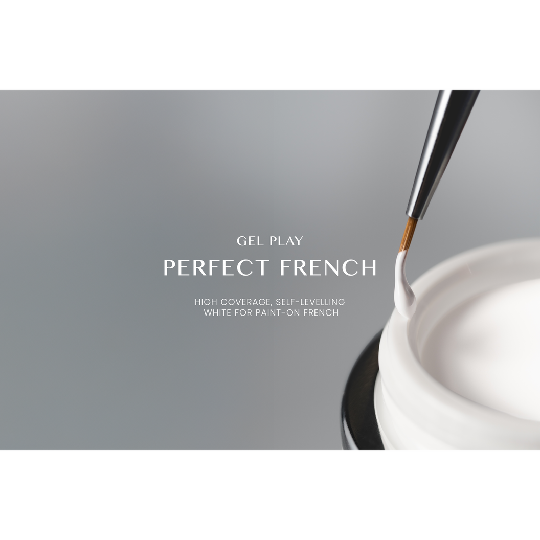 AKZENTZ GEL PLAY - PERFECT FRENCH WHITE (4g jar)