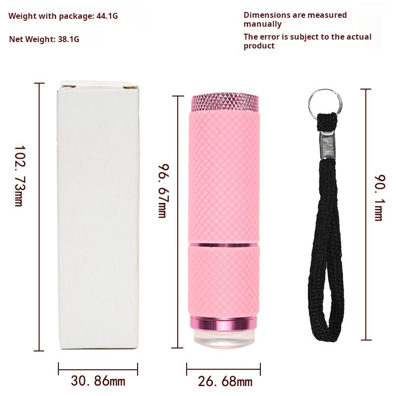 Mini UV Flashlight (PINK)