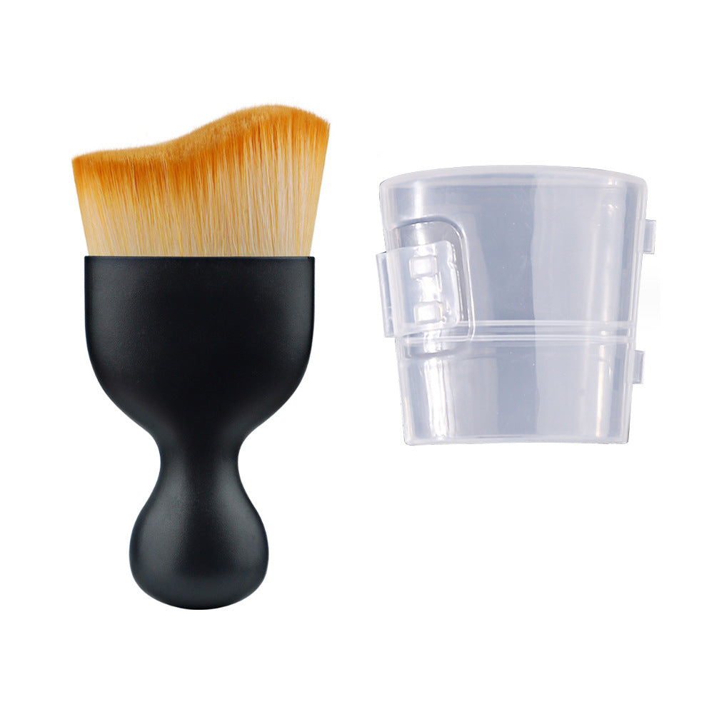 Profiled Brush for Nail Dust, 1pc