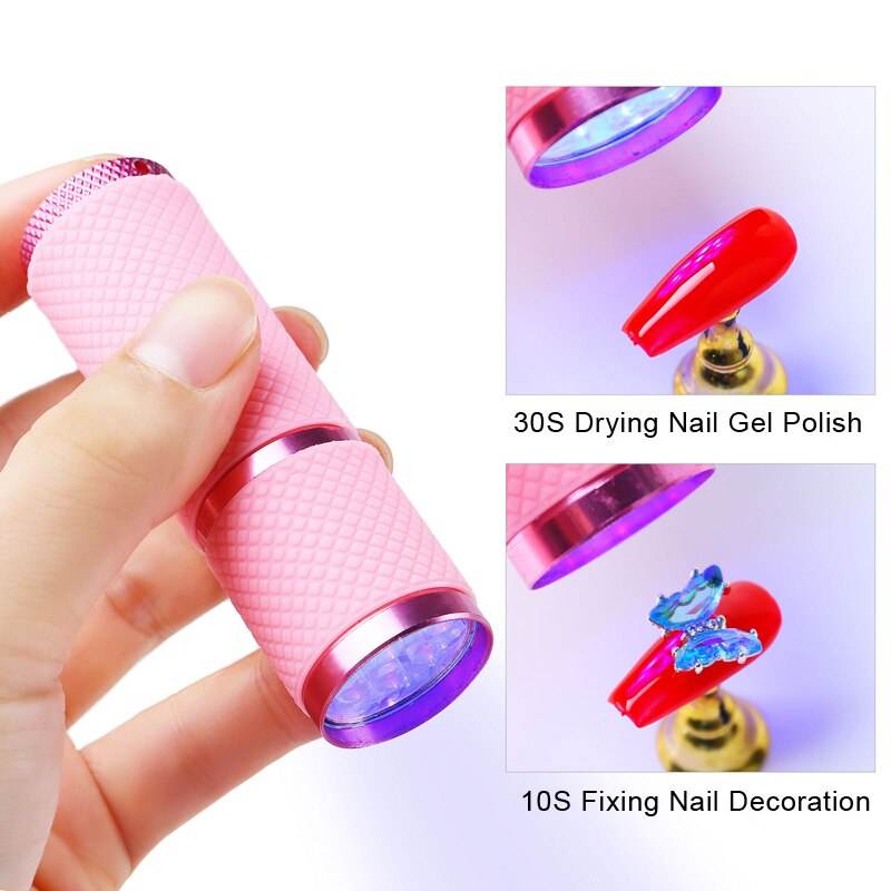 Mini UV Flashlight (PINK)