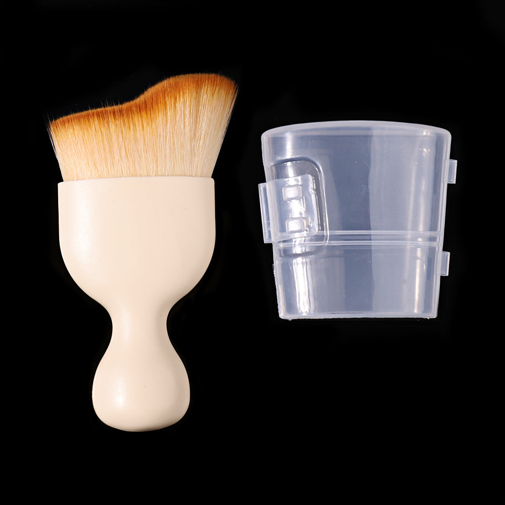 Profiled Brush for Nail Dust, 1pc