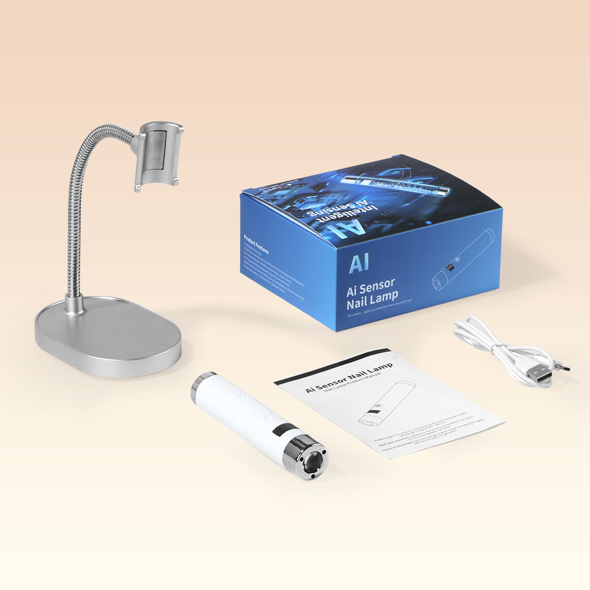 UV NAIL LIGHT G1 with AI SENSOR