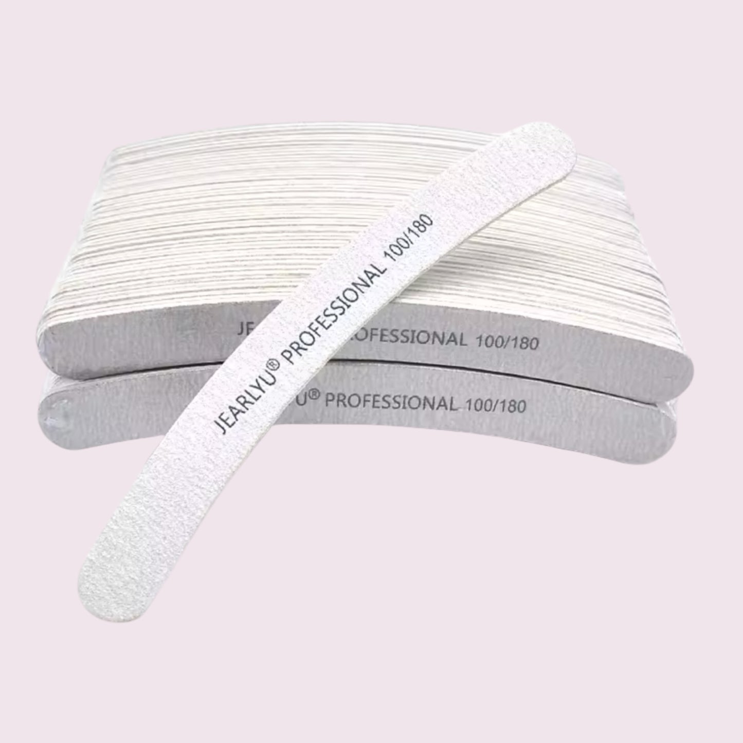 Nail File (wood) 100/180, 50 pc