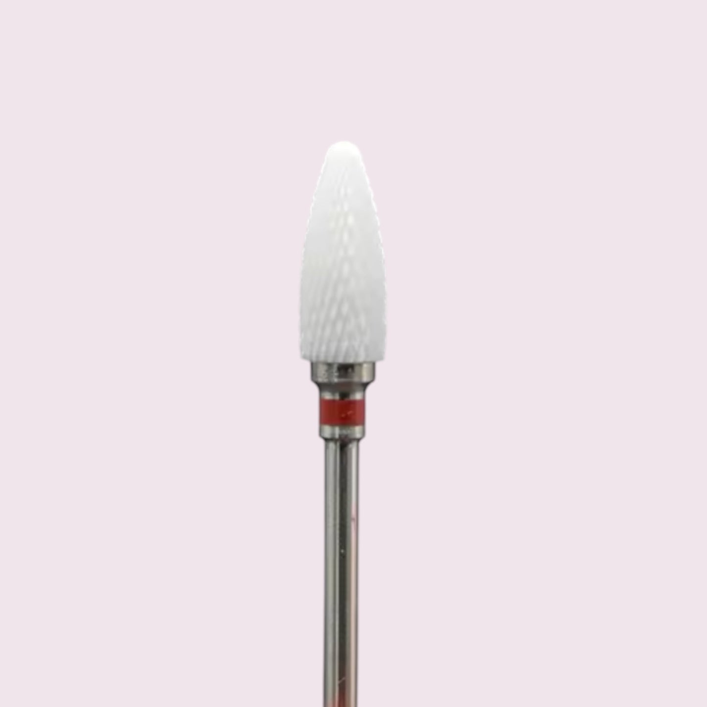 Ceramic Nail Bit for Removal (Bullet), Red,  Right Handed, 1pc