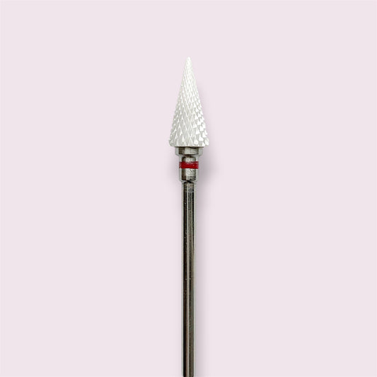 Ceramic Bit for Removal (Cone, Red-fine) right handed