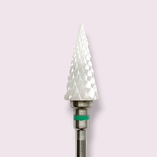 Ceramic Bit for Removal (Cone, Green) right-handed