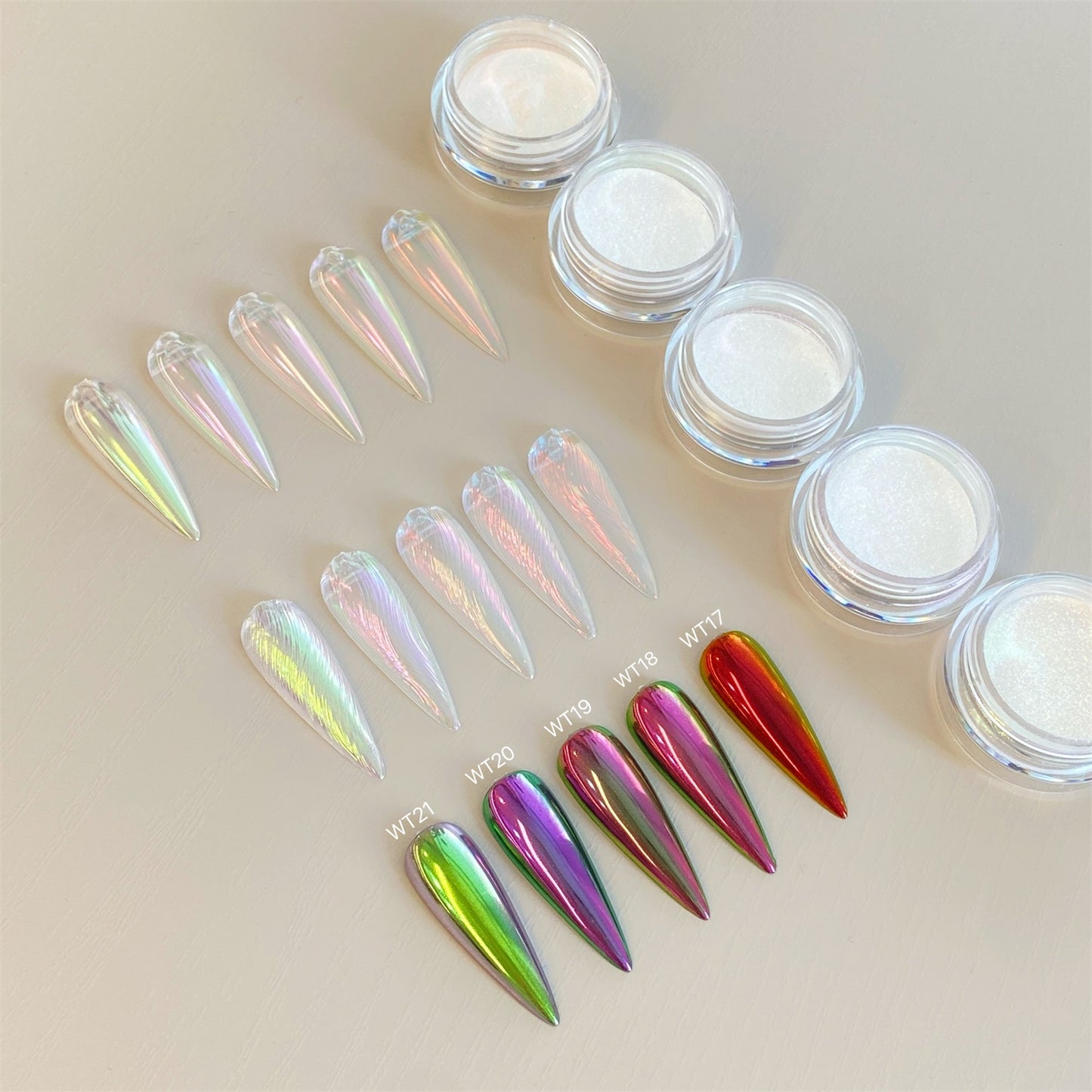 Chrome Powder Aurora WT18 (New! LARGER size!)