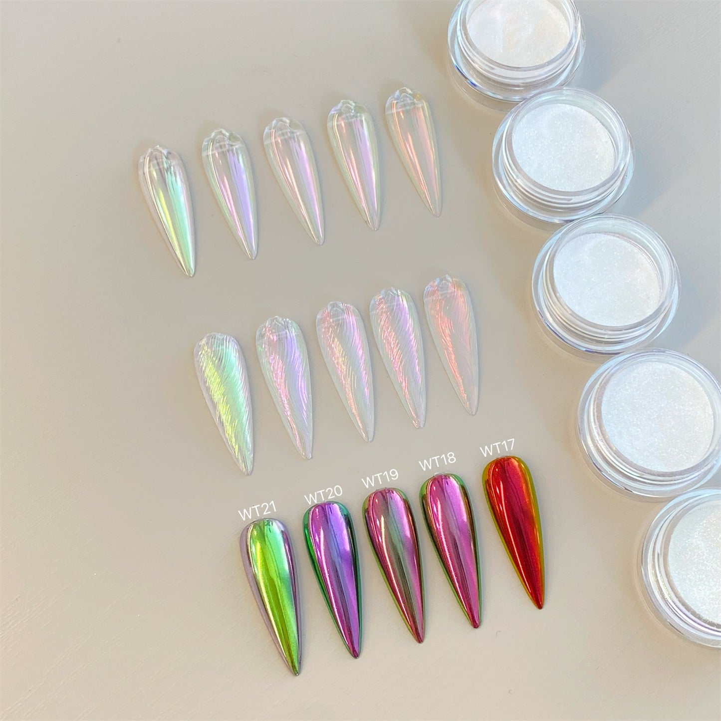 Chrome Powder Aurora WT18 (New! LARGER size!)