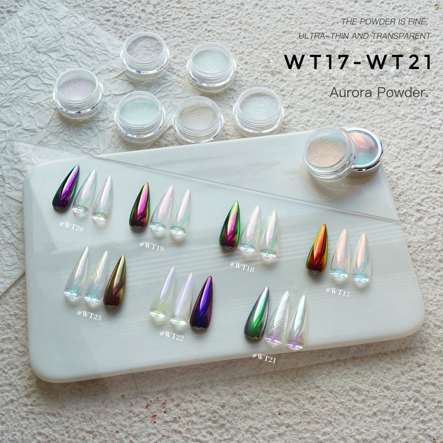 Chrome Powder Aurora WT18 (New! LARGER size!)